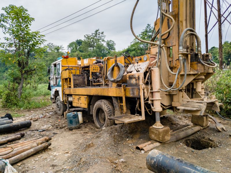 Drilling Equipment in Action