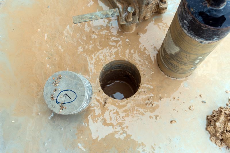 Site Preparation for Coring